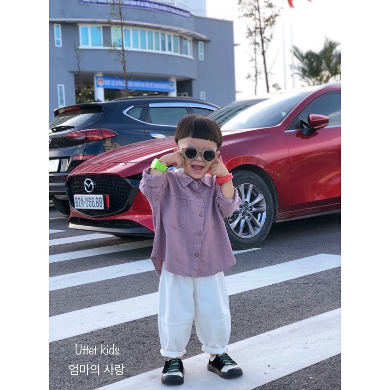 GIÀY THỂ THAO STYLE HÀN QUỐC 2201 DÀNH CHO BÉ GÁI VÀ BÉ TRAI