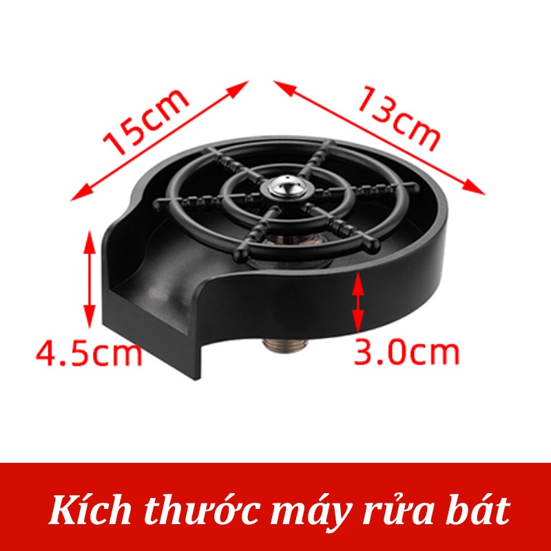 PVN44399 Dụng Cụ Vệ Sinh Cốc Thủy Tinh Đa Năng Tự Động Dễ Lắp Đặt Cho Nhà Bếp Giá Rẻ