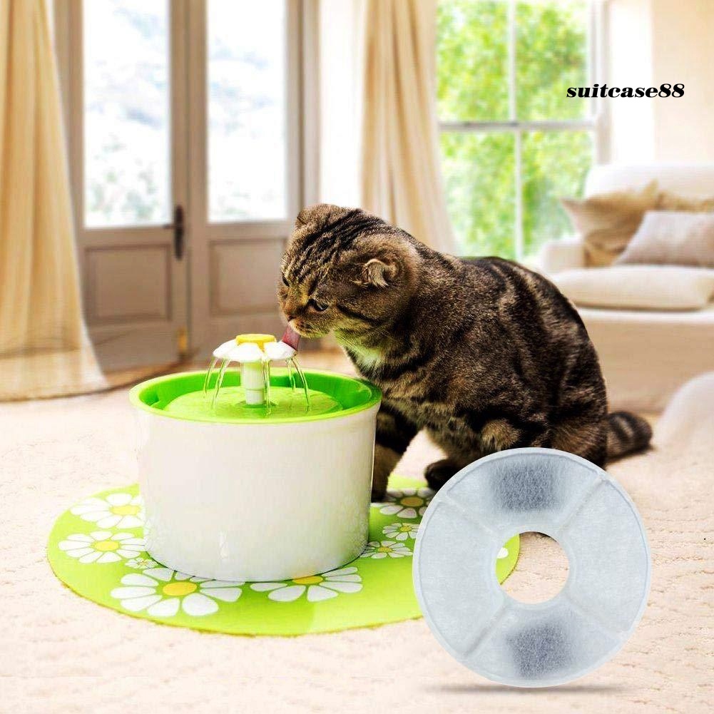 Bộ 2 / 6 tấm lọc nước than hoạt tính cho đài uống nước của thú cưng