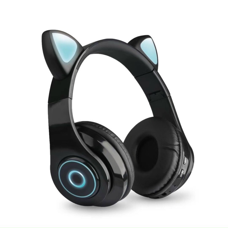 Tai nghe Bluetooth - Tai nghe Mèo chụp