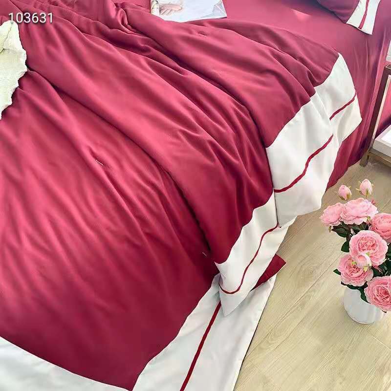 Bộ Chăn Ga Gối Đệm Cotton Lụa Tencel 60s Drap Giường Cao Cấp