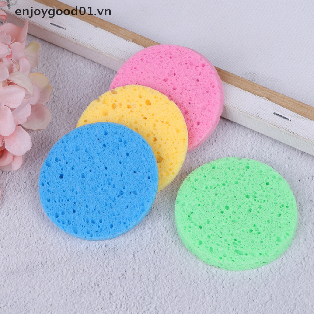 (Hàng Mới Về) Set 5 Miếng Bọt Biển Làm Đẹp Tiện Lợi