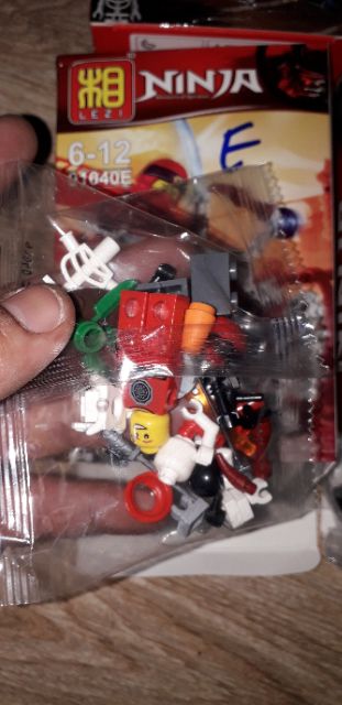 Set 8 hộp lắp ráp LegoNinjago 91040 trọn bộ
