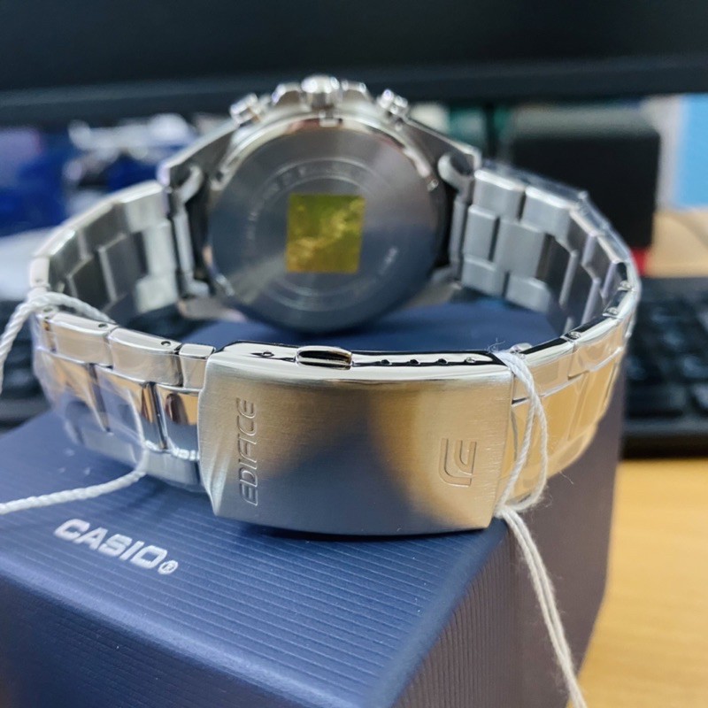 Đồng hồ nam EDIFICE chính hãng Casio Anh Khuê EFV-550D-1AVUDF