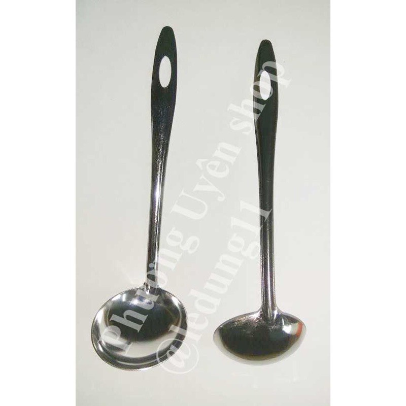 Vá canh vá lẩu inox cán dài