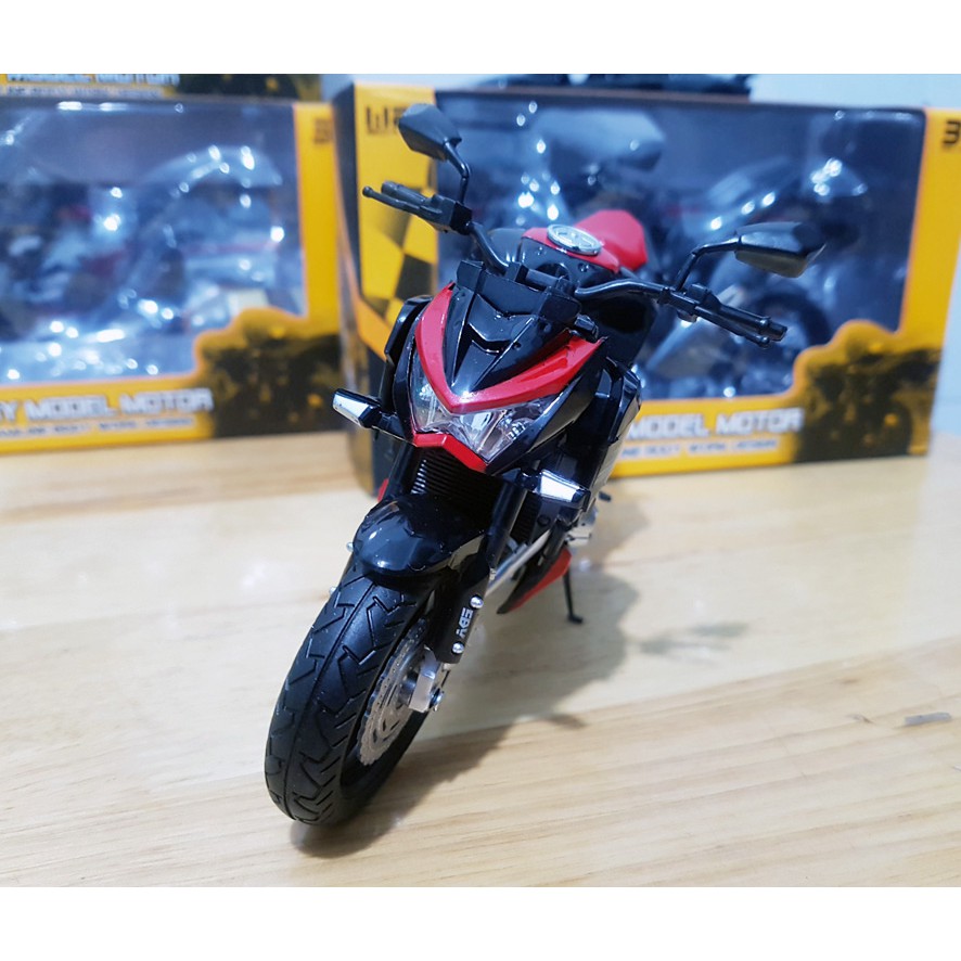 Mô Hình Xe Moto Kawasaki Ninja Z800 (Ảnh Thật)