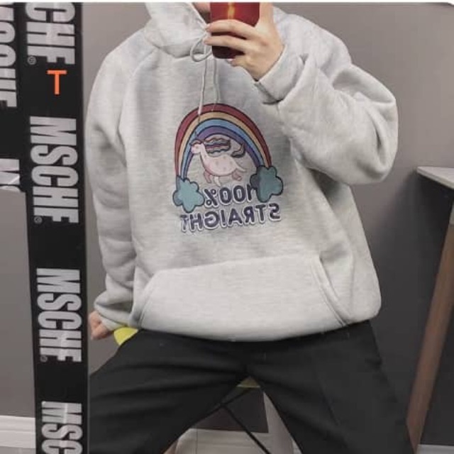 [FREESHIP ĐƠN TỪ 50K] Áo hoodie ngựa cầu vồng 100 DTR1119