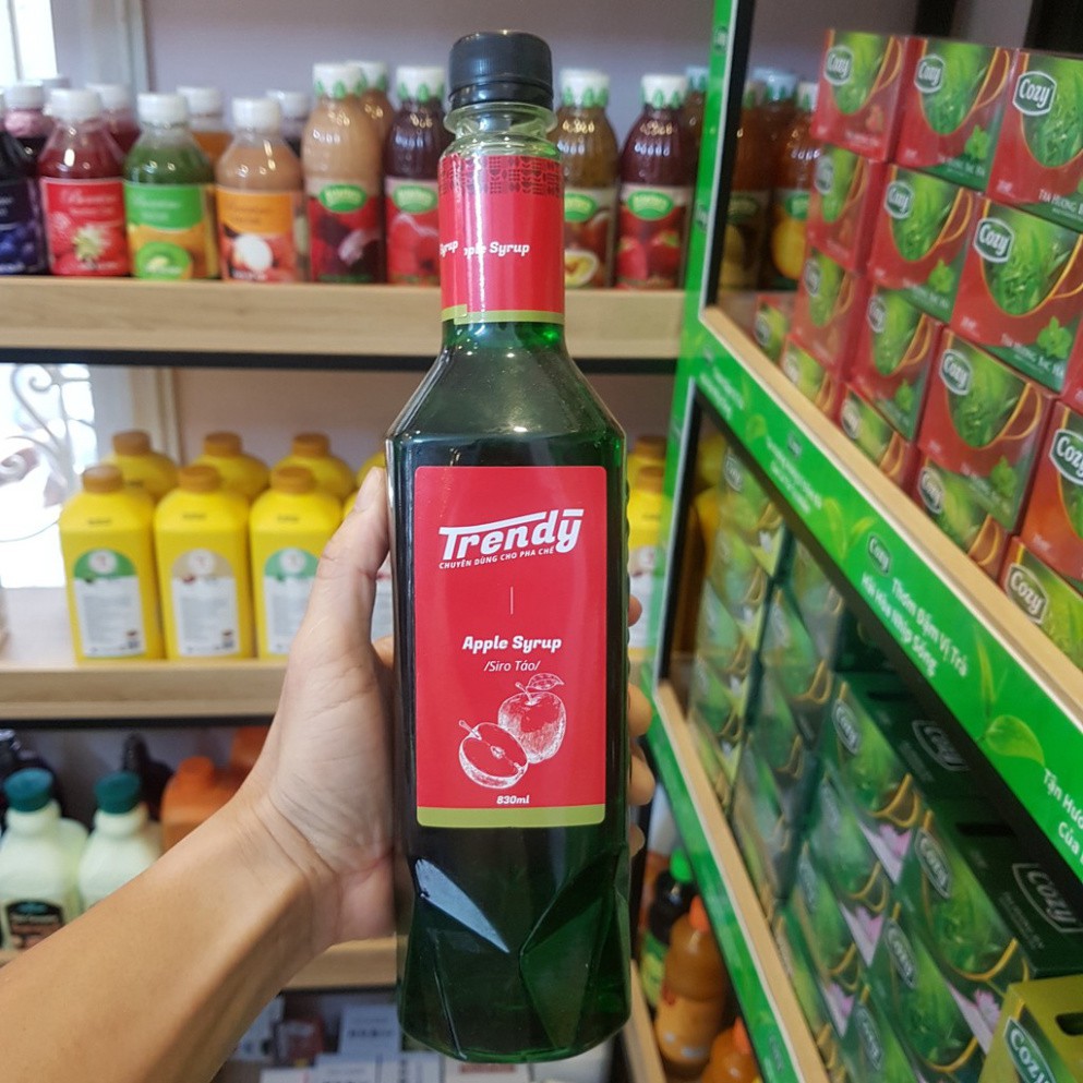 Siro Trendy các hương chai 830ml