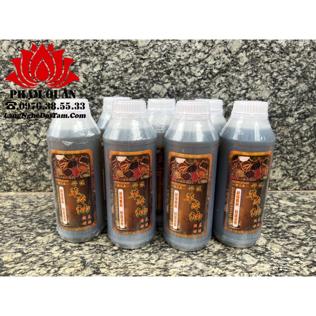 Tinh dầu gừng nóng massage body, giảm béo, đả thông kinh lạc