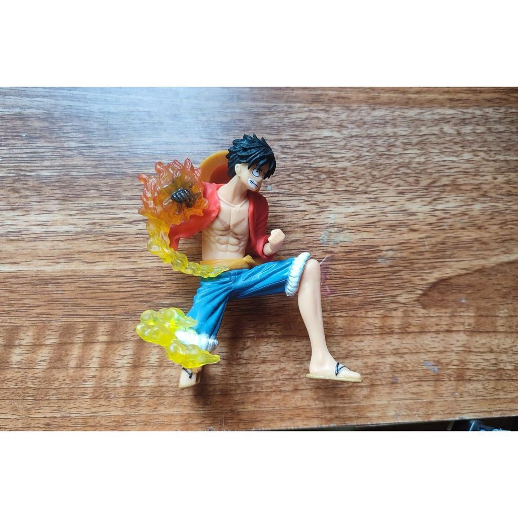Mô hình Onepiece 3in1 nhân vật- đảo hải tặc, đảo giấu vàng cao su và nhựa dẻo cao cấp không mùi- Luffy Figure