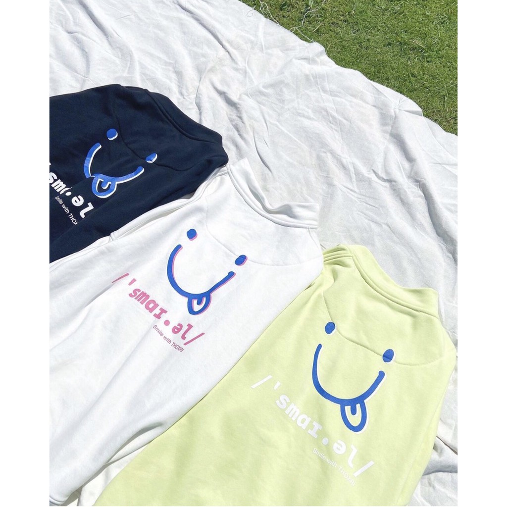 Áo Cardigan THO.XRI NỤ CƯỜI Ulzzang Unisex | BigBuy360 - bigbuy360.vn