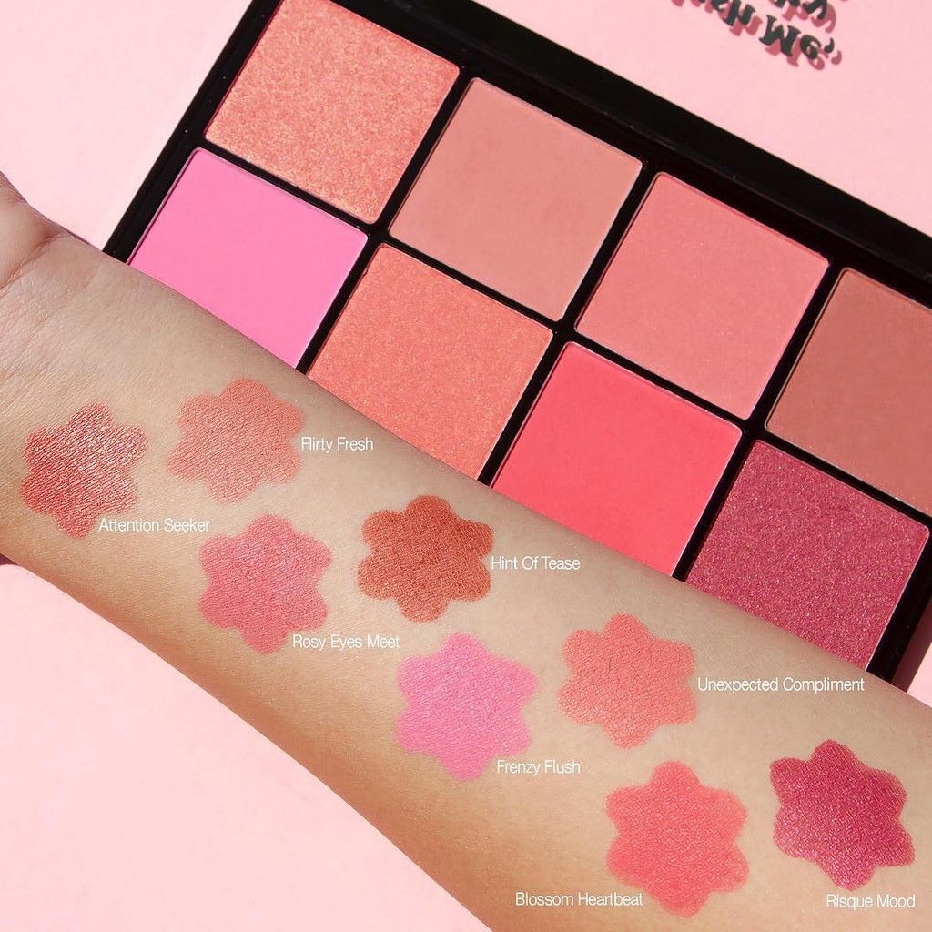 Bảng phấn má hồng J.Cat Beauty Cheeky trang điểm da - phấn 8 ô | BigBuy360 - bigbuy360.vn