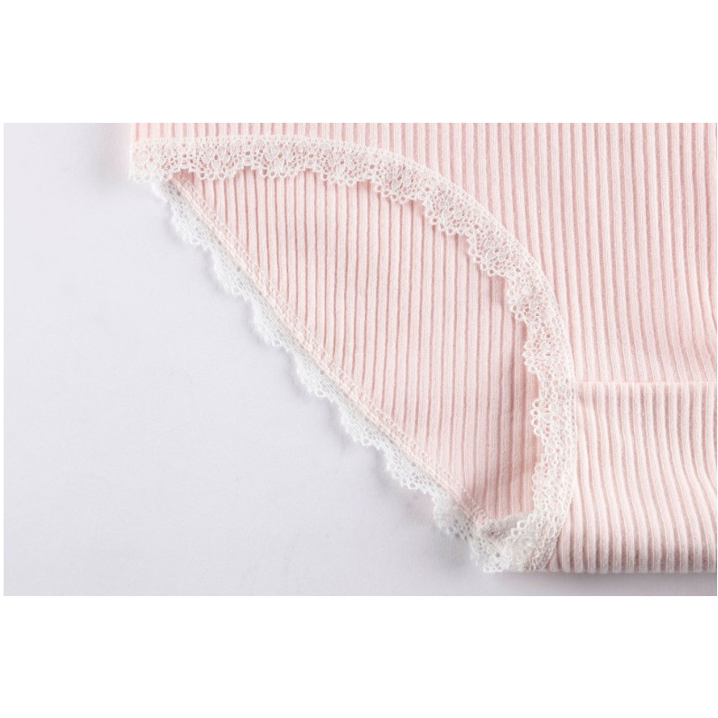 Quần lót nữ cotton đính nơ viền ren sexy - Quần chip nữ mẫu mới M05 siêu đẹp, siêu mát xuất Nhật | BigBuy360 - bigbuy360.vn