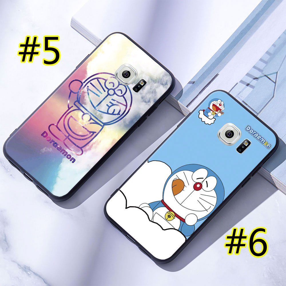 Ốp điện thoại mềm in hình Doraemon cho Samsung Galaxy S6 / S6 Edge / S6 Edge Plus