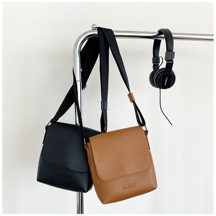 Túi Đeo Vai Bằng Da Hình Vuông Cỡ Nhỏ Phong Cách Anh Quốc Thời Trang Cho Nam ko057