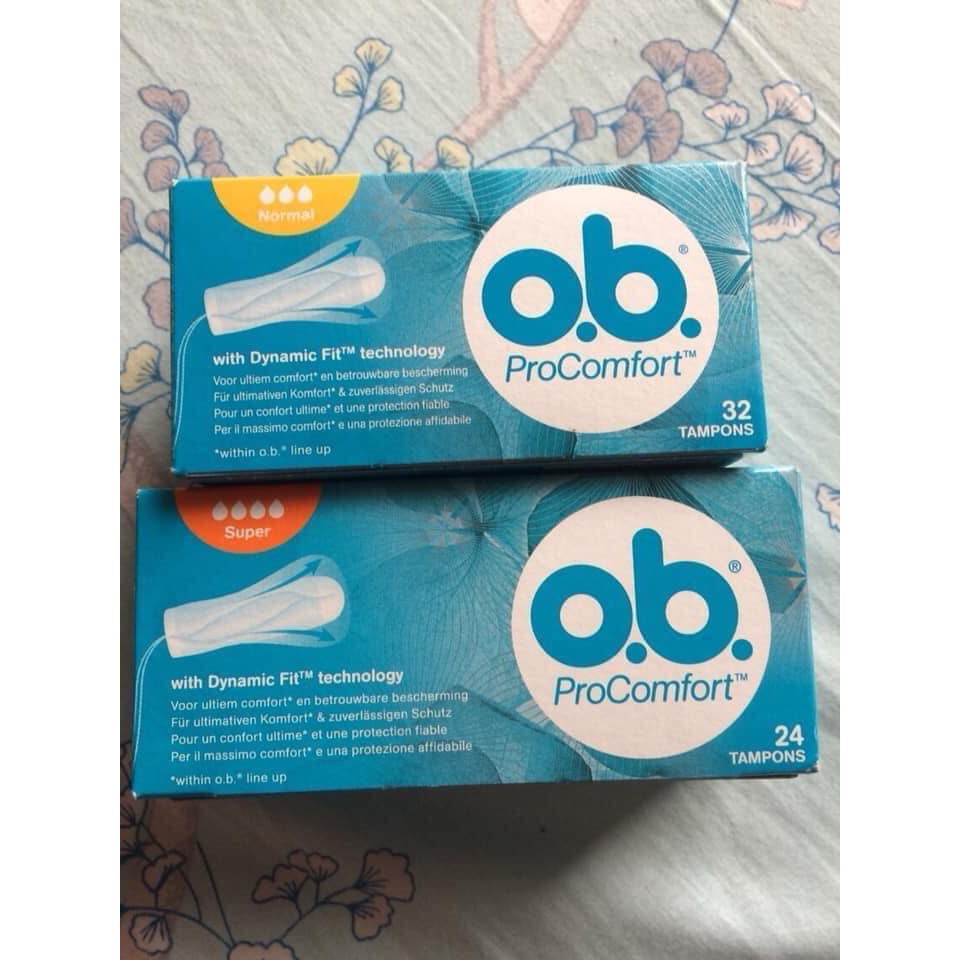 Băng Vệ Sinh Tampon Ob ProComfort