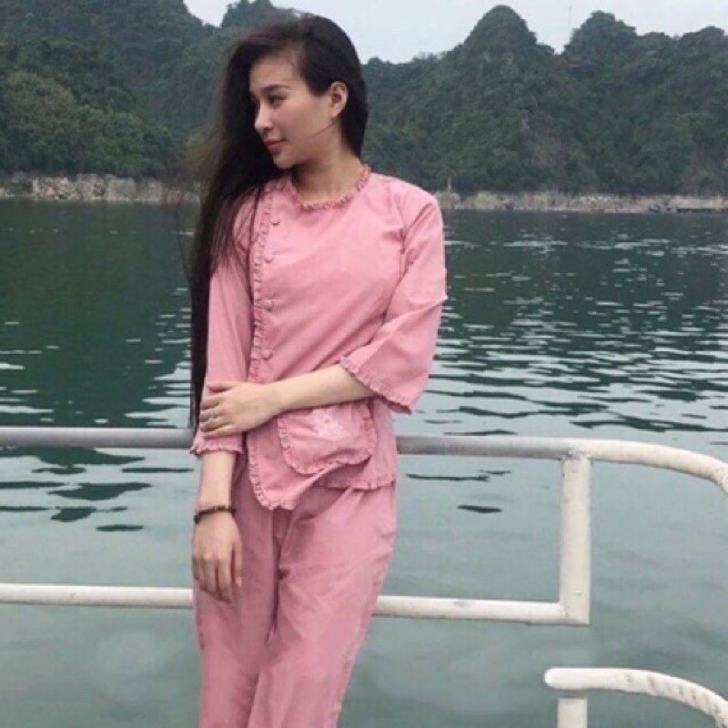 đồ lam đi chùa (bác sĩ bèo kate )