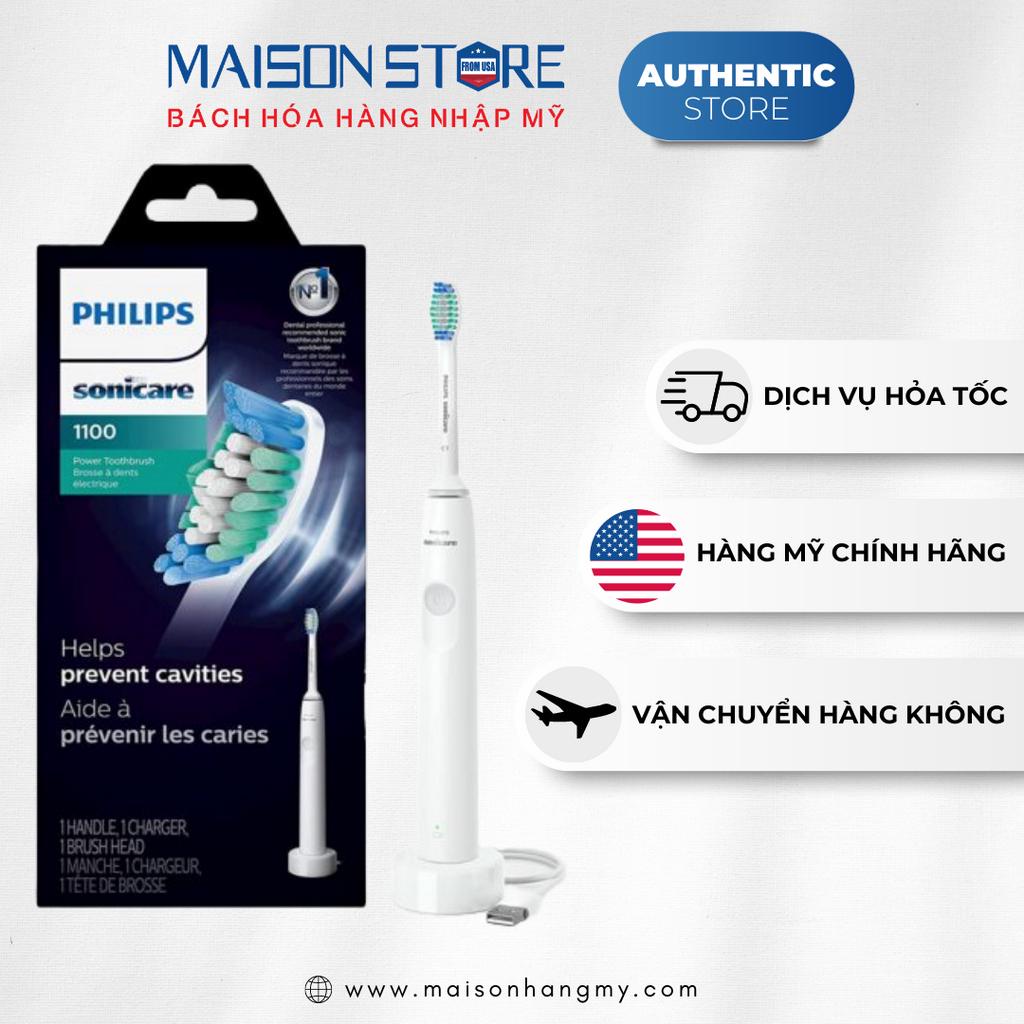 BÀN CHẢI ĐIỆN PHILIPS SONICARE 1100 - Hàng Nhập USA Chính Hãng