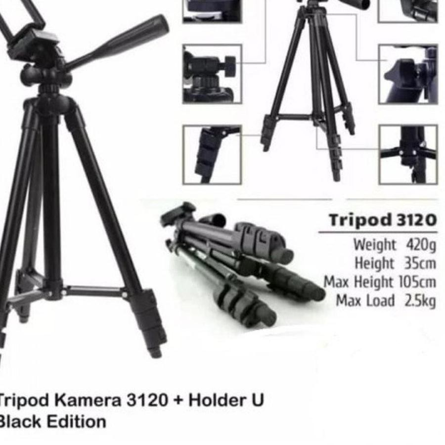 Giá Đỡ Ba Chân Weifeng 3120 - Kèm Túi Đựng Tiện Dụng Cho Máy Ảnh HP | BigBuy360 - bigbuy360.vn