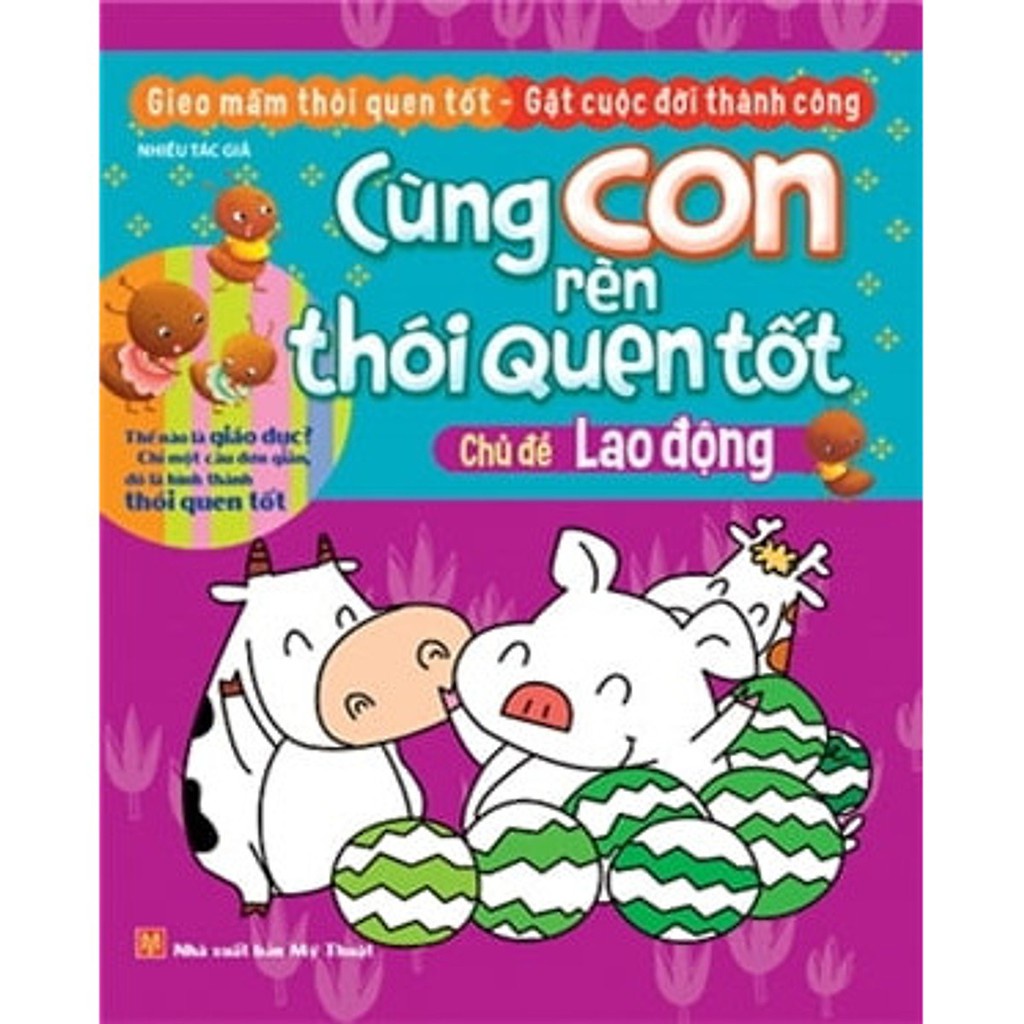 Sách - Cùng con rèn thói quen tốt - Lao động - TSTH