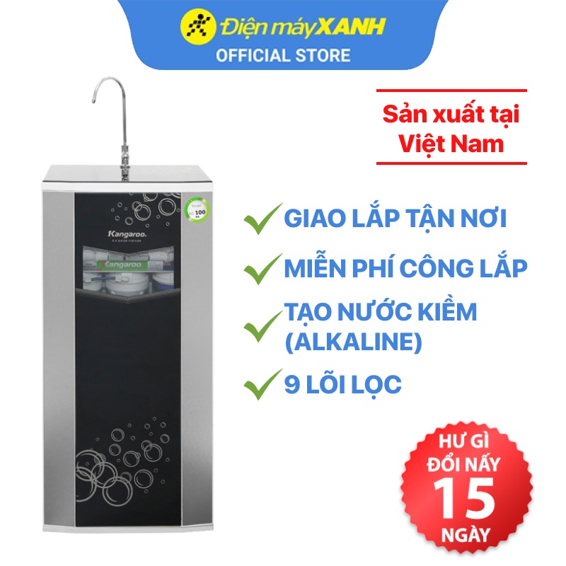 Máy lọc nước R.O Hydrogen Kangaroo VTU KG100HA 9 lõi