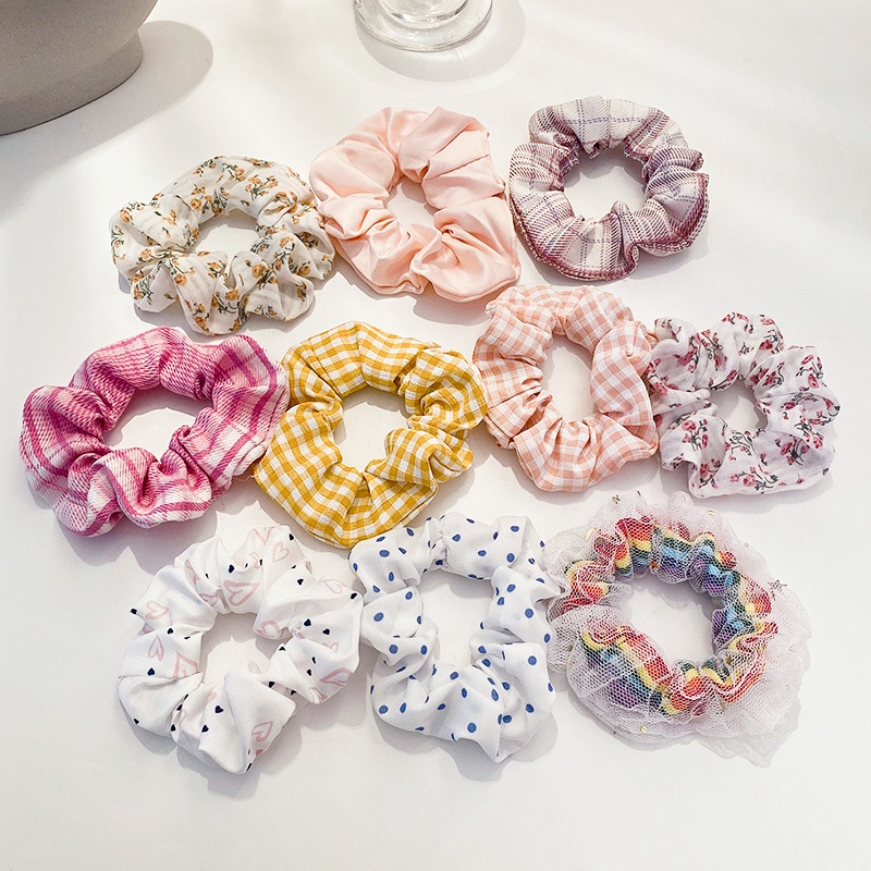 Dây Cột Tóc Đính Hạt Ngọc Trai Xinh Xắn Cho Nữ