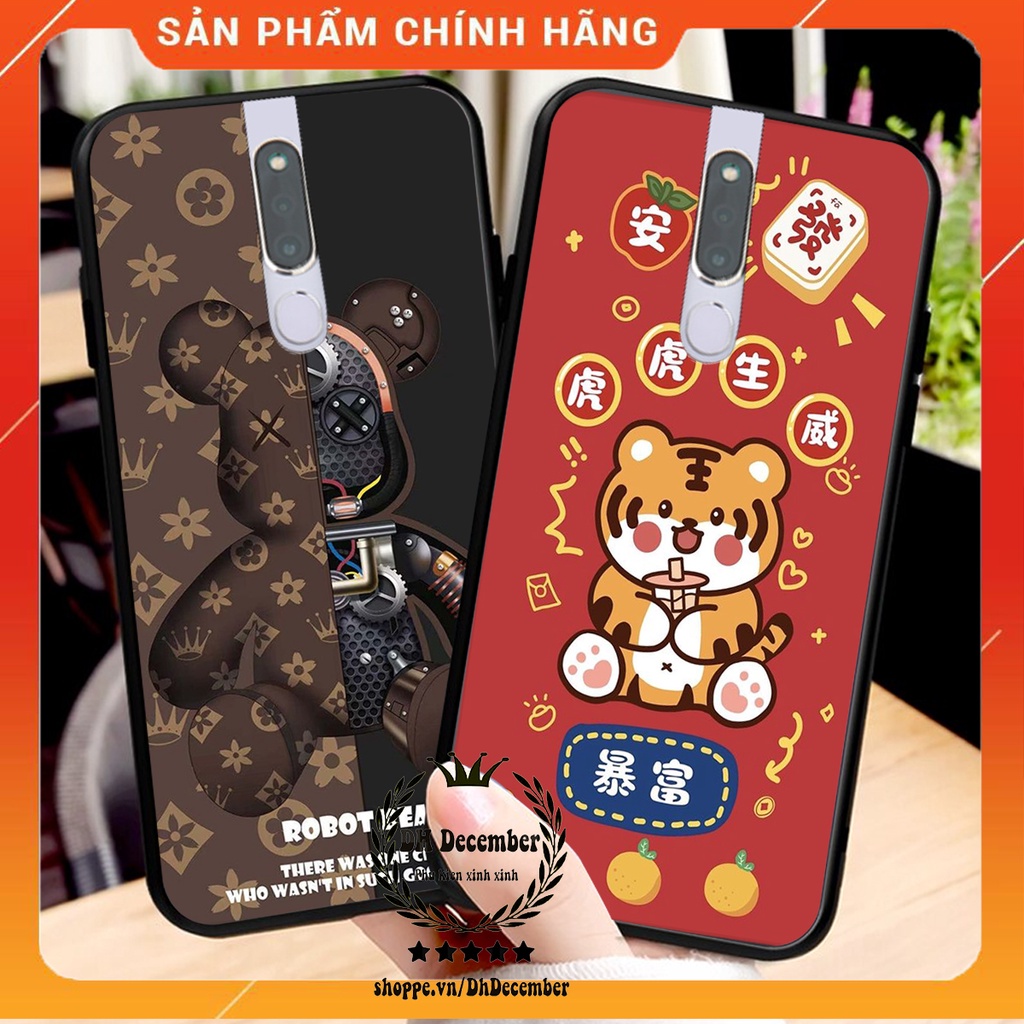 Ốp lưng Oppo F11 PRO in hình 3D lucky, gấu Brick xinh xắn - KHÔNG NÊN BỎ LỠ