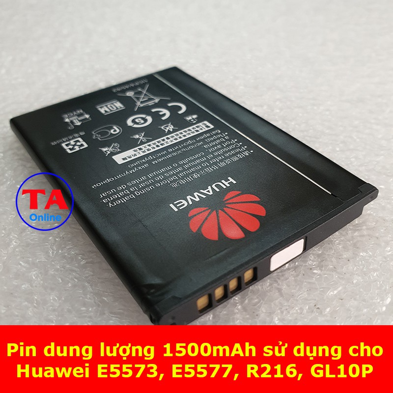 Pin 1500mAh tương thích sử dụng cho Huawei E5577- E5573 - R216 - GL10P.