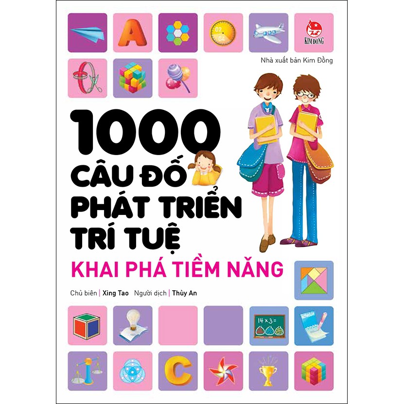 Sách - 1000 Câu Đố Phát Triển Trí Tuệ - Khai Phá Tiềm Năng