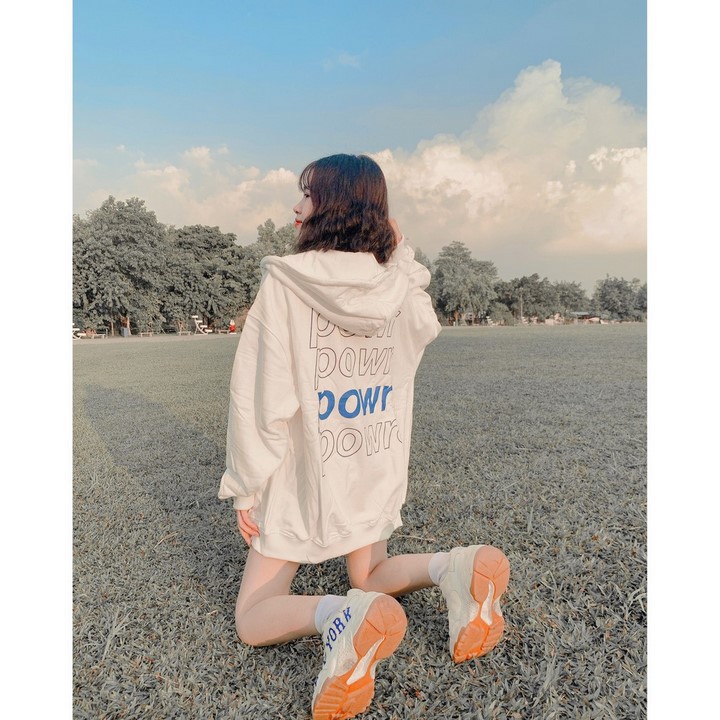 Áo Khoác Hoodie POWR 3 Màu Unisex (Trắng/Vàng/Đen) | BigBuy360 - bigbuy360.vn