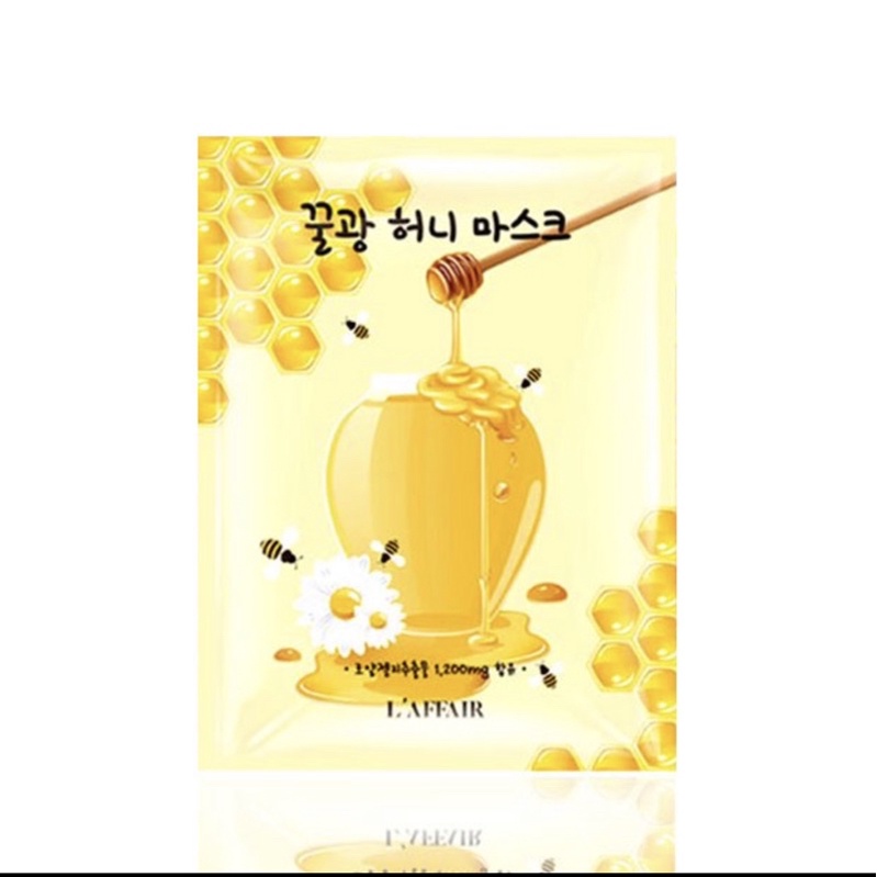 Mặt Nạ Dưỡng Da Chiết Xuất Sáp Ong Rainbow L’affair Honey Mask Pack - 25g