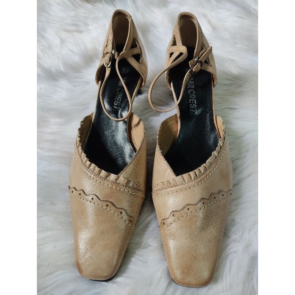 Giày da mộc size 37