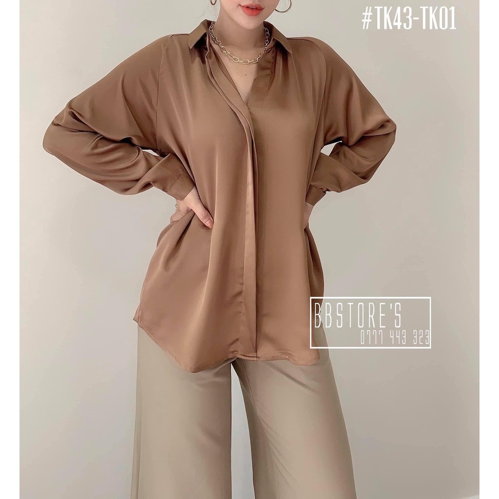 [Mã WASKT304 giảm 15% tối đa 30K đơn 99K] [BBSTORE'S] Sơ mi phi 5M - TK43 | BigBuy360 - bigbuy360.vn