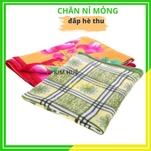 Chăn nỉ mỏng đắp hè thu đủ màu họa tiết