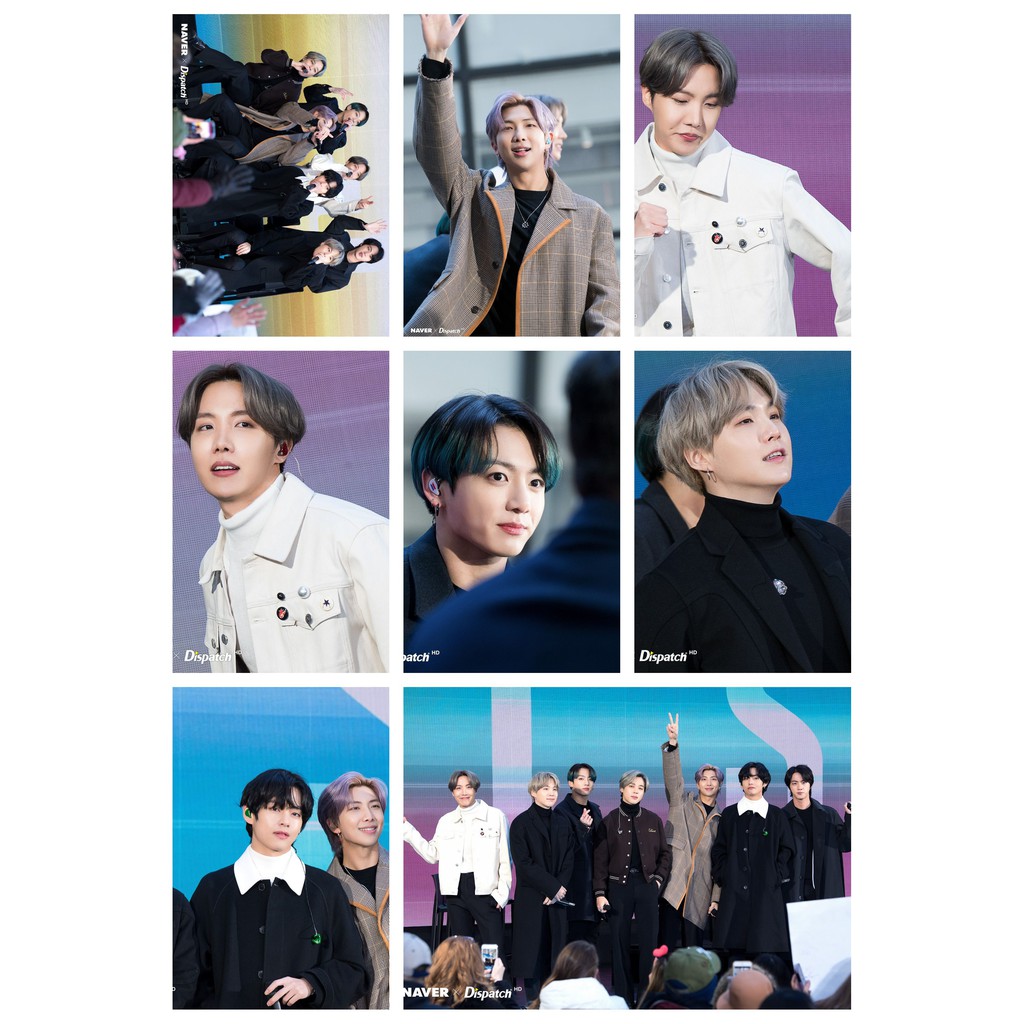 Lomo card 26 ảnh BTS Today Show