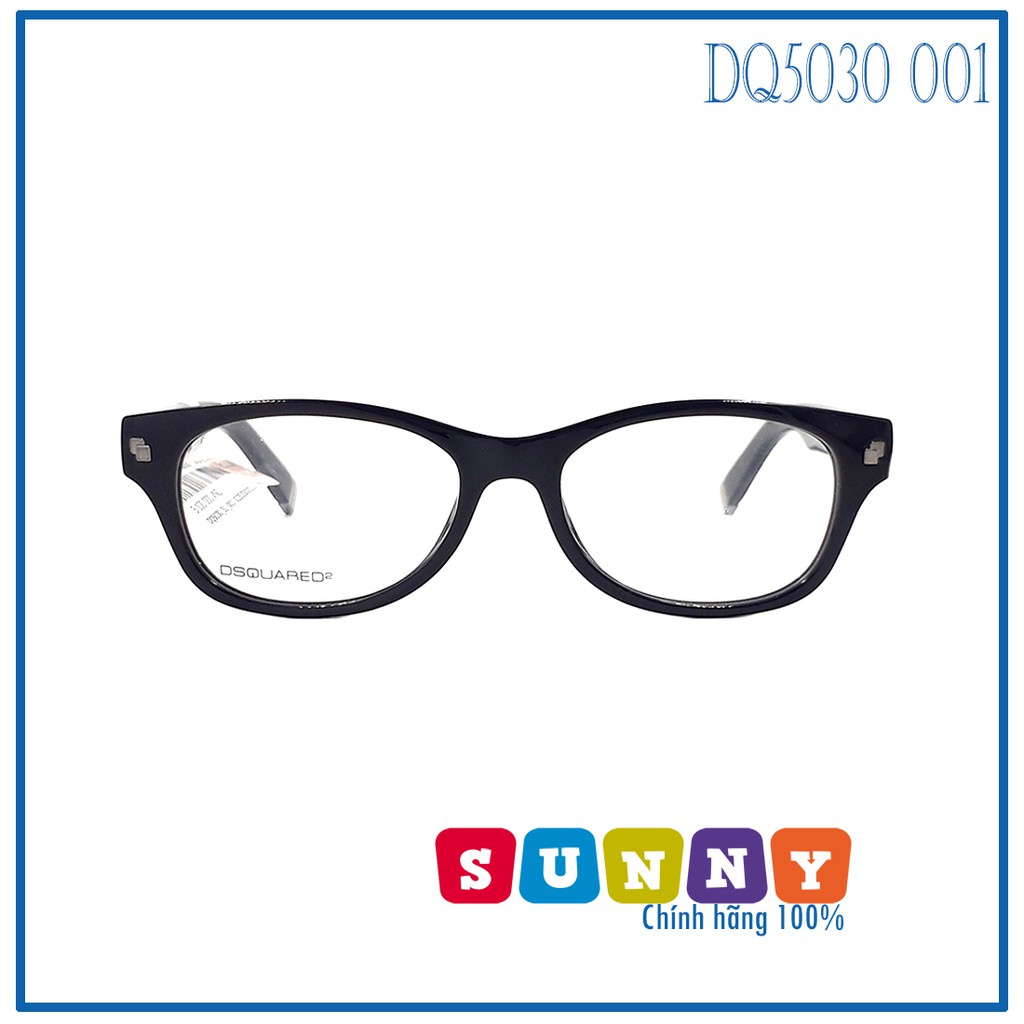 Gọng kính cận DSquared2 DQ5030 - bảo hành vĩnh viễn, sp chính hãng 100%, thiết kế dễ đeo bảo vệ mắt