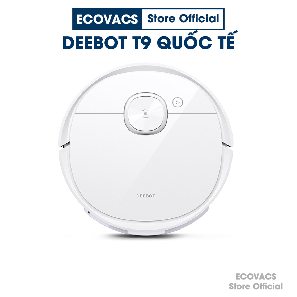 Robot hút bụi lau nhà Ecovacs Deebot T9 - Lực hút Max 3000Pa -Bản Quốc Tế