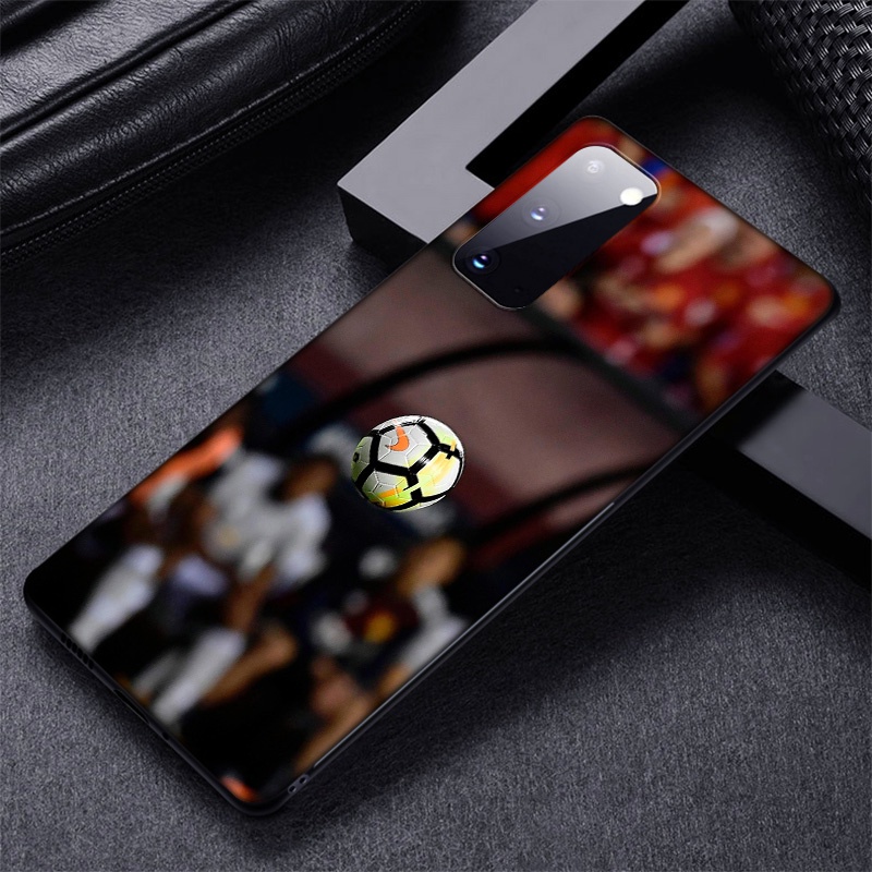 Ốp Điện Thoại Mềm Hình logo FC Manchester United Cho Samsung Galaxy A9 A8 A7 A6 A8 + A6 + Plus 2018 Quantum 2 M20 M30 YN76 Mới