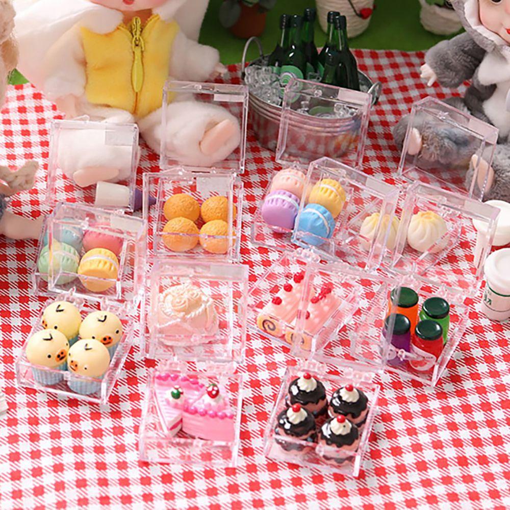 CLEVER Mô Hình Cửa Hàng Đồ Ăn Tráng Miệng Trang Trí Nhà Búp Bê