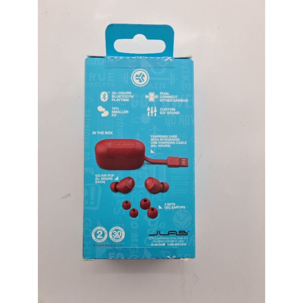 Tai nghe bluetooth JLAB Go air pop true wireless