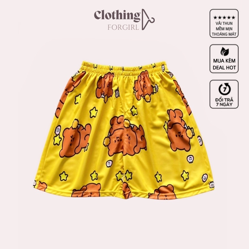 Quần đùi nam nữ nhiều mẫu form quần short ngắn vải thun thoáng mát mặc ở nhà