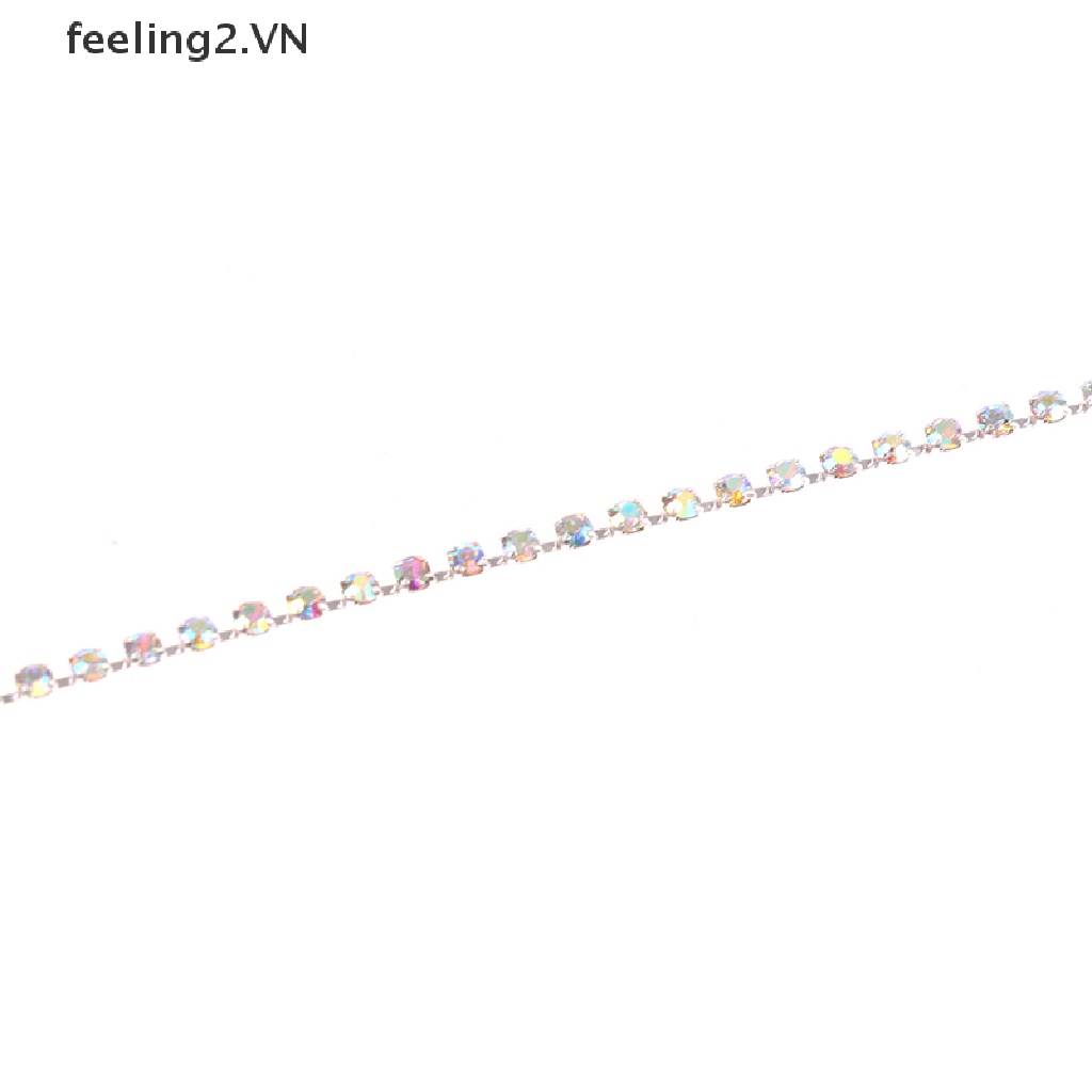 Dây Xích Vàng / Bạc 23cm Đính Móng Tay Thời Trang