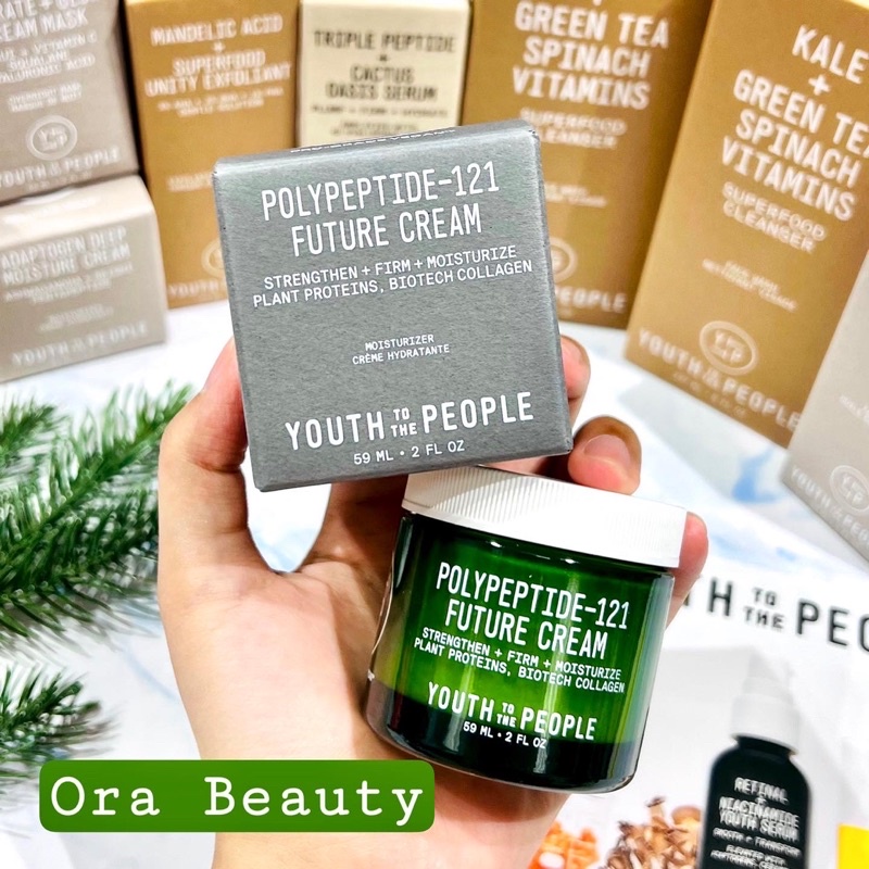 Kem dưỡng ẩm Youth To The People Polypeptide-121 Future Cream with Peptides and Ceramides