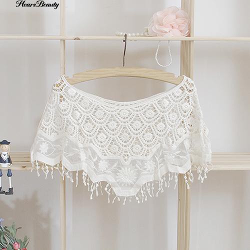 Áo Choàng Phối Ren Phong Cách Quyến Rũ Thanh Lịch Dành Cho Nữ | BigBuy360 - bigbuy360.vn