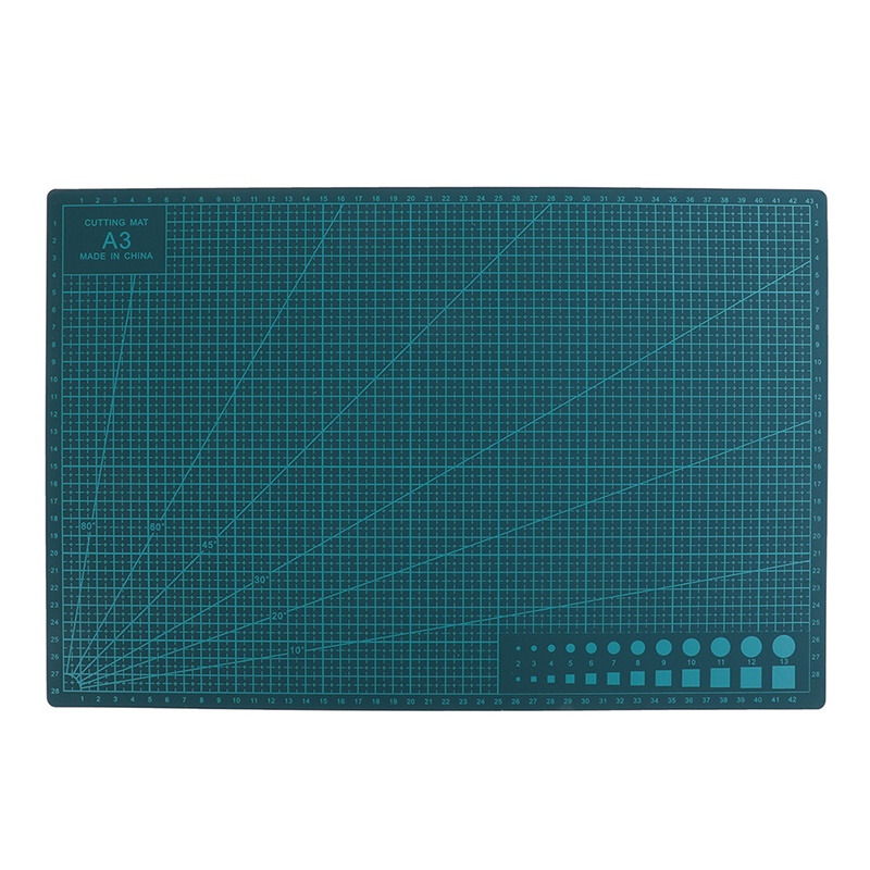 [takejoyfree 0609] A3 Double Sided Cutting Mat Self-Healing Cut Pad Patchwork Tool Quilting Ruler