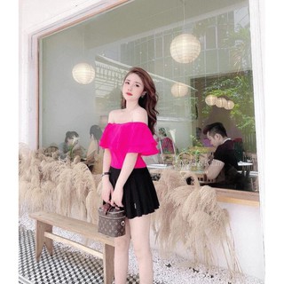⚡Rẻ Bất Ngờ⚡VP02 Áo trễ vai bèo tiểu thư siêu đẹp