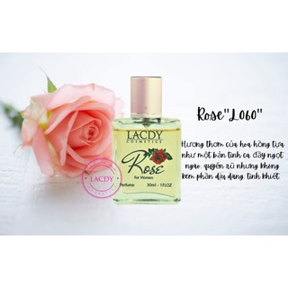 Nước hoa nữ hương hoa hồng rose - l060