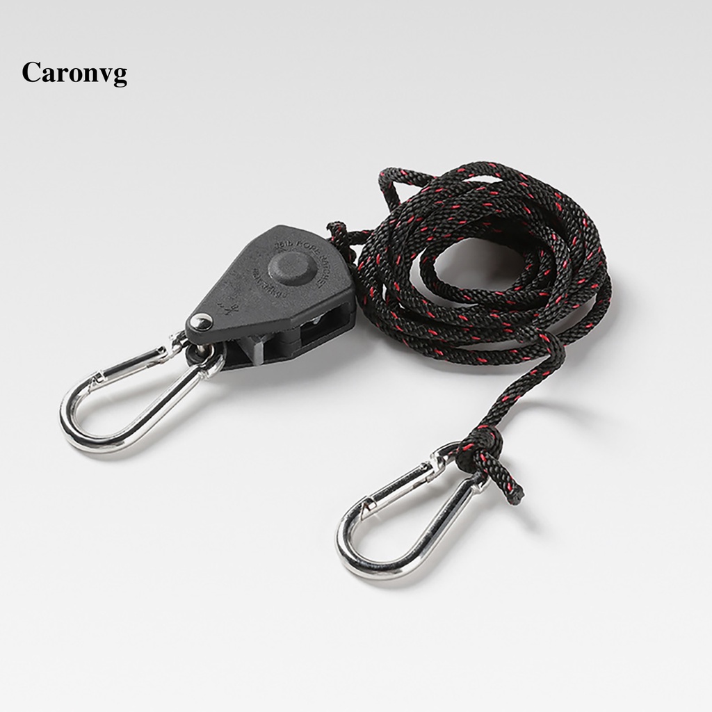 Dây Ròng Rọc Kèm Móc Cố Định Gọn Nhẹ Chuyên Dụng Cho Cắm Trại