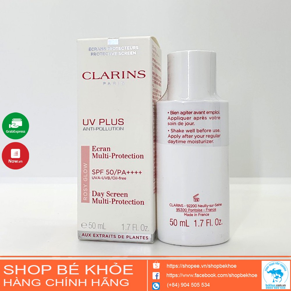 Kem chống nắng CLARINS 50ml hàng Pháp