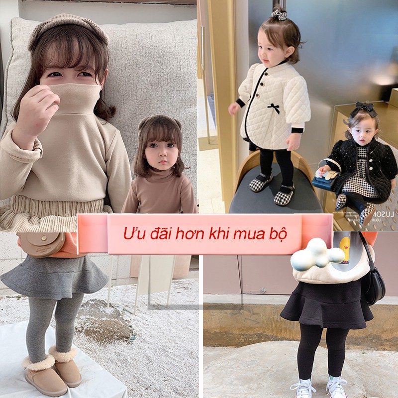 Bộ Đồ Cotton Thời Trang 2021 Áo Khoác Giữ Ấm + Áo Thun Tay Dài + Quần Dài Thời Trang + Nón Đáng Yêu Cho Bé